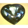 Cœur Labradorite 8,5 cm.