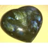 Cœur Labradorite 8,5 cm.