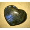 Cœur Labradorite 8,5 cm.