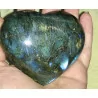 Cœur Labradorite 8,5 cm.