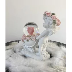 Ange Boule Paillettes cœur...