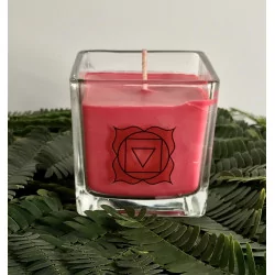 Bougie Chakra parfumée à la...
