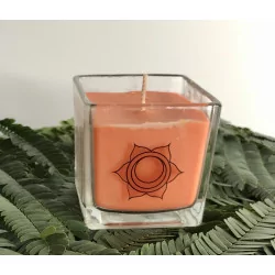 Bougie 2ème Chakra parfumée...