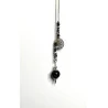 Pendule en Améthyste Chaine Fleur de vie