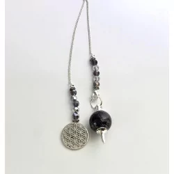 Pendule en Améthyste Chaine...