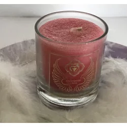 Bougie votive parfumée Archange Uriel chakra 1