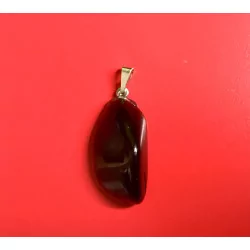 Pendentif Pierre roulée,...