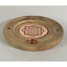 Lotus mandala incense stick & cone burner.
