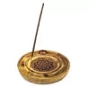 Lotus mandala incense stick & cone burner.