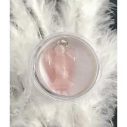 Pendentif Ange Divin , Quartz Rose.