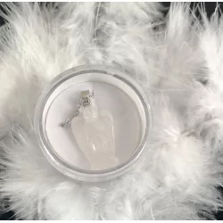 Pendentif Ange Divin, Cristal de Roche