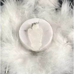 Pendentif Ange Divin, Cristal de Roche