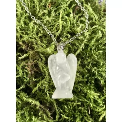Pendentif Ange Divin, Cristal de Roche