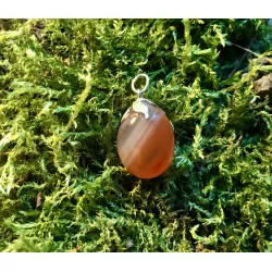 Pendentif pierre gemme...