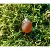 Pendentif pierre gemme Agate rouge