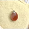 Pendentif pierre gemme Agate rouge
