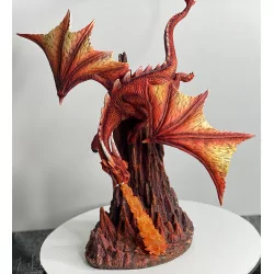 Dragon Orange crachant du...