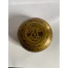 Tibetan Buddha singing bowl - decorated and engraved