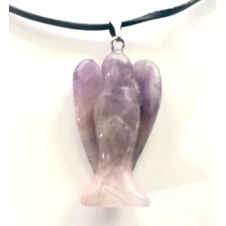 Pendentif Ange en Améthyste.