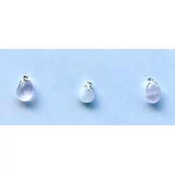 Pendentif pierre gemme Quartz rose qualité A