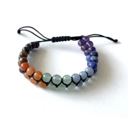 Bracelet Chakra double rang...