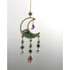 Attrape soleil Lune Aventurine verte