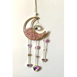 Attrape soleil Lune Quartz...