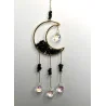Attrape soleil Lune Obsidienne noire.