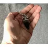 Pendule hexagonale Orgonite & Obsidienne noire