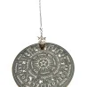 Pendule hexagonale « 3 phases de la Lune » Orgonite & Oeil de tigre