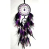 Attrape rêves violet et noir style Bohème