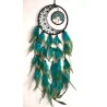 Attrape rêves bleu turquoise et noir& Arbre de vie Bohème