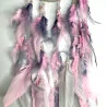 Attrape rêves rose et gris & Arbre de vie Quartz rose