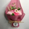 Bouquet de fleurs de Savon rose.
