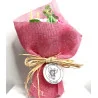 Bouquet de fleurs de Savon rose.