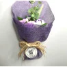 Bouquet de Fleurs de Savon Violet.