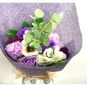 Bouquet de Fleurs de Savon Violet.
