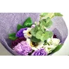 Bouquet de Fleurs de Savon Violet.