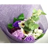 Bouquet de Fleurs de Savon Violet.
