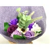 Bouquet de Fleurs de Savon Violet.
