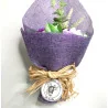 Bouquet de Fleurs de Savon Violet.