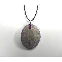 Pendentif Feuilles Arc-en-ciel