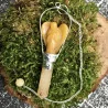 Pendule Ange Quartz jaune