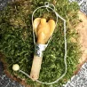Pendule Ange Quartz jaune