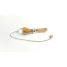 Pendule Ange Quartz jaune