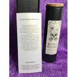 Bougie de Purification de Sorcière Ancestrale - Jardin Gothique