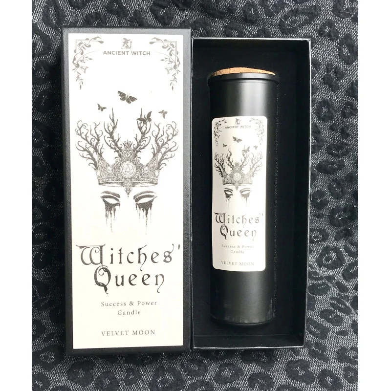 Bougies de Purification de Sorcière Ancestrale Reine des Sorcières