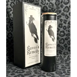 Bougie de Purification de Sorcière Ancestrale « Élixir des Corbeaux »