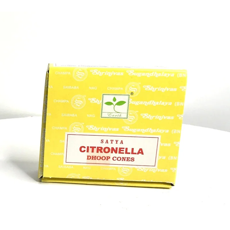 Encens cônes Citronella Satya.