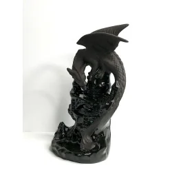 Brûleur d'encens à refoulement en cascades Dragon.